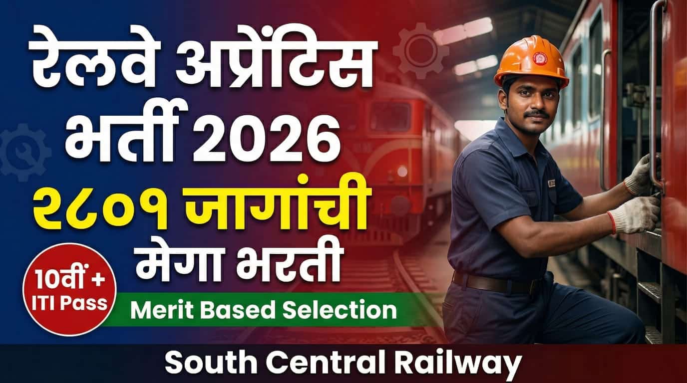 South Central Railway Apprentice Bharti 2026