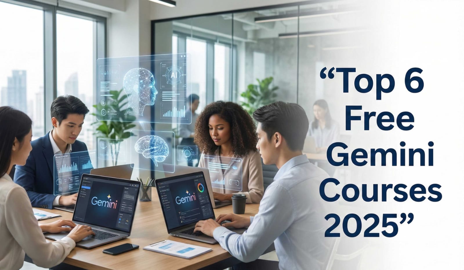 Top 6 Free Gemini Courses 2025