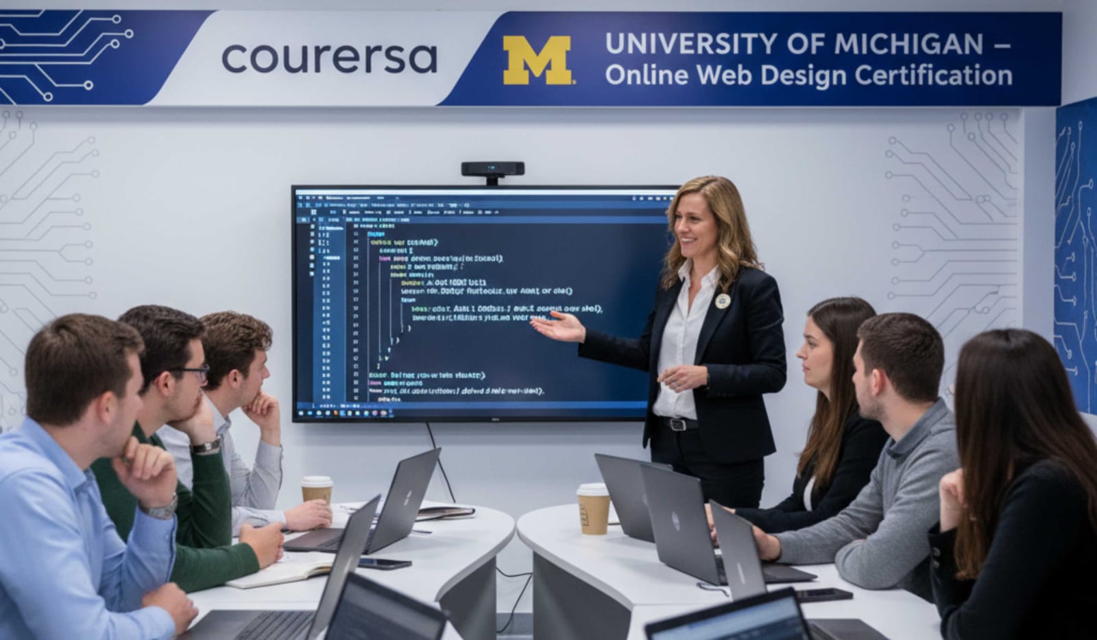 University of Michigan Web Design Free Course 2025