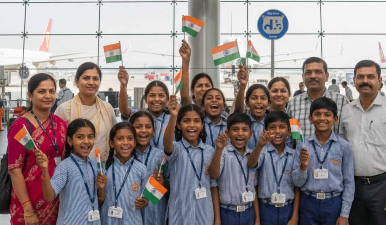 Pune ZP Students Visit NASA