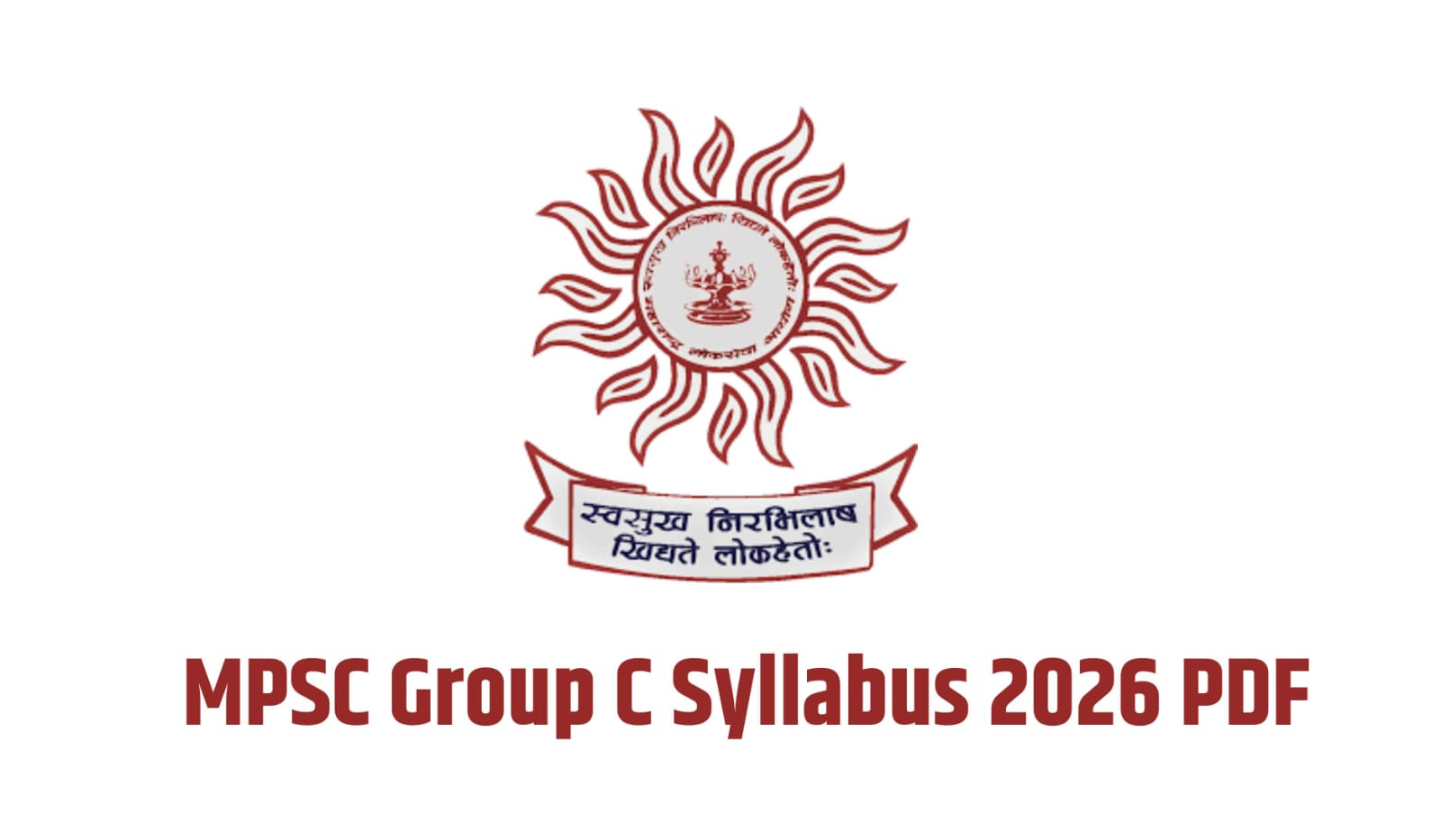 MPSC Group C Syllabus 2026 PDF Download