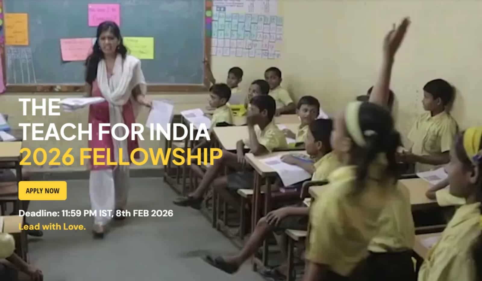 Teach for India Fellowship 2026