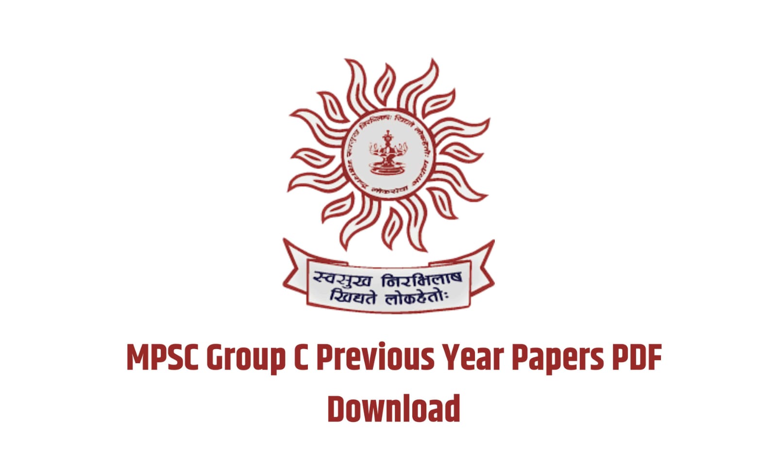MPSC Group C Previous Year Papers PDF Download