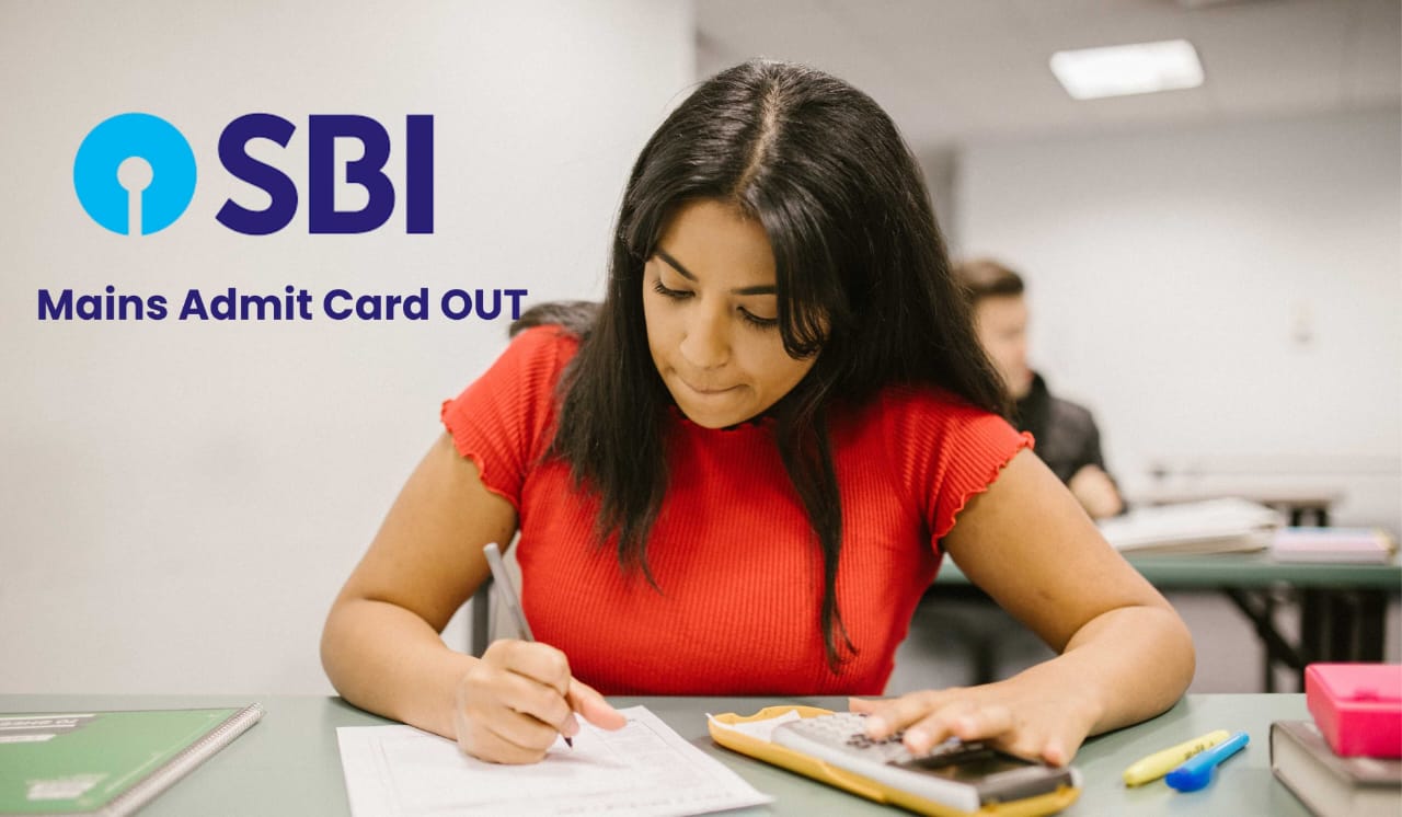 SBI PO 2025 Mains Admit Card OUT