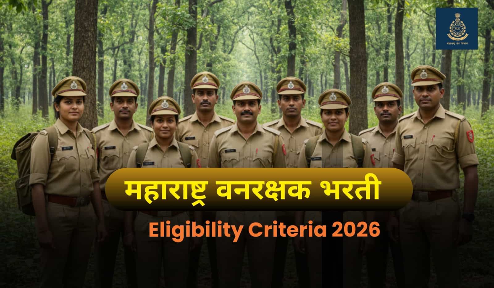 Vanrakshak Bharti Eligibility Criteria 2026