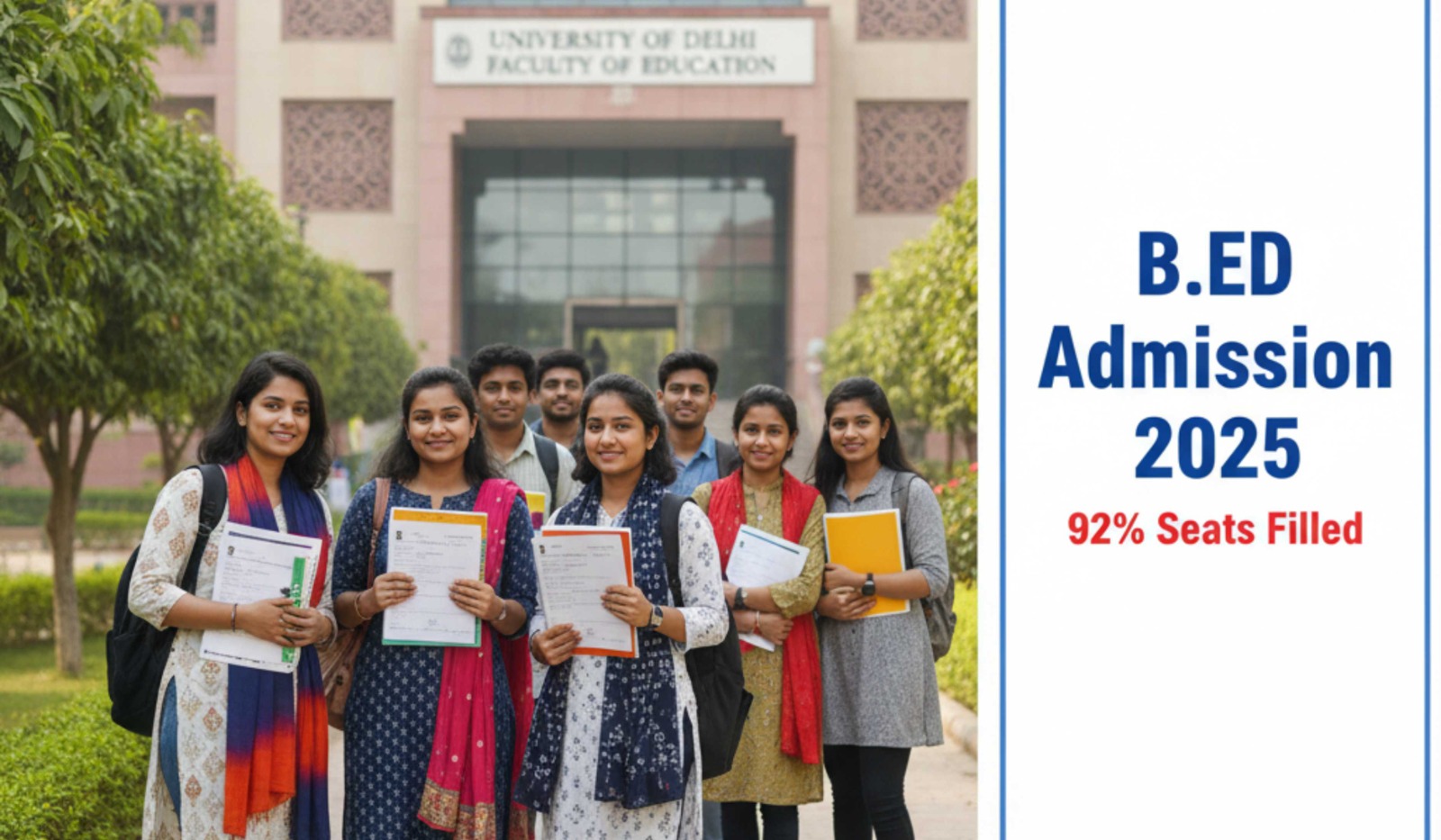 B.Ed Admission 2025-26
