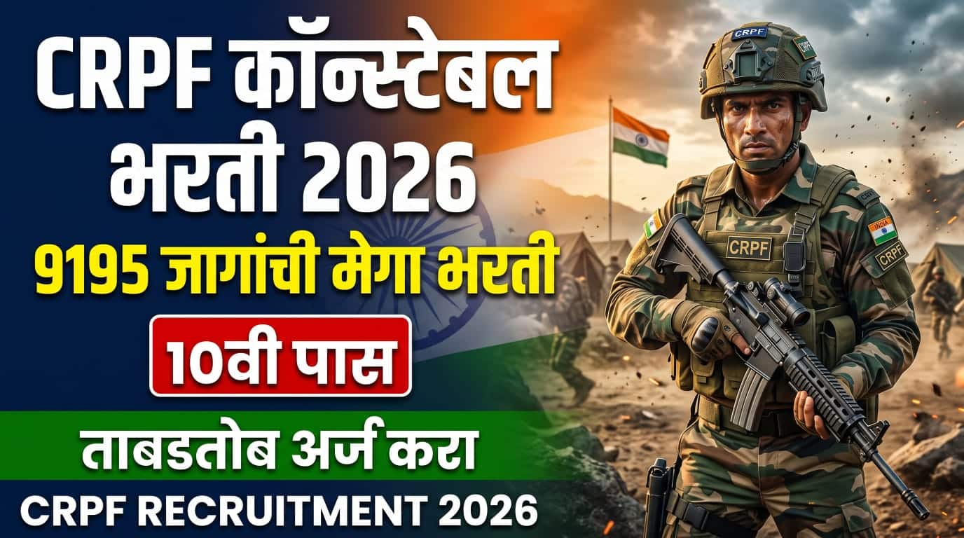 CRPF Constable Bharti 2026