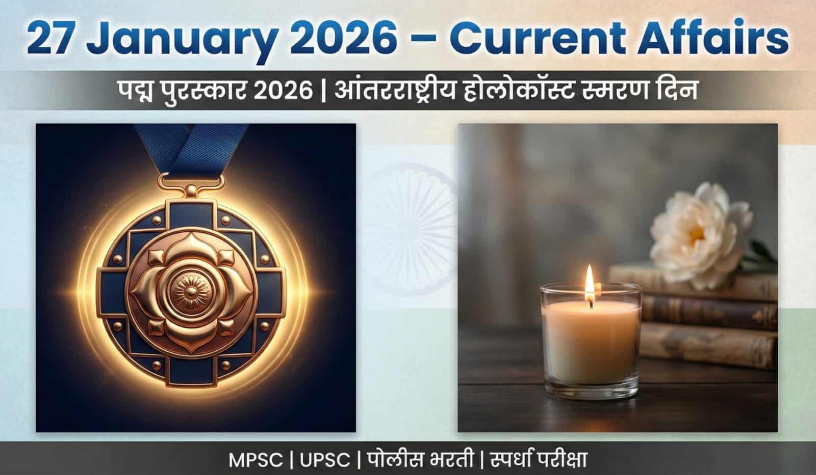 27 January 2026 Current Affairs in Marathi