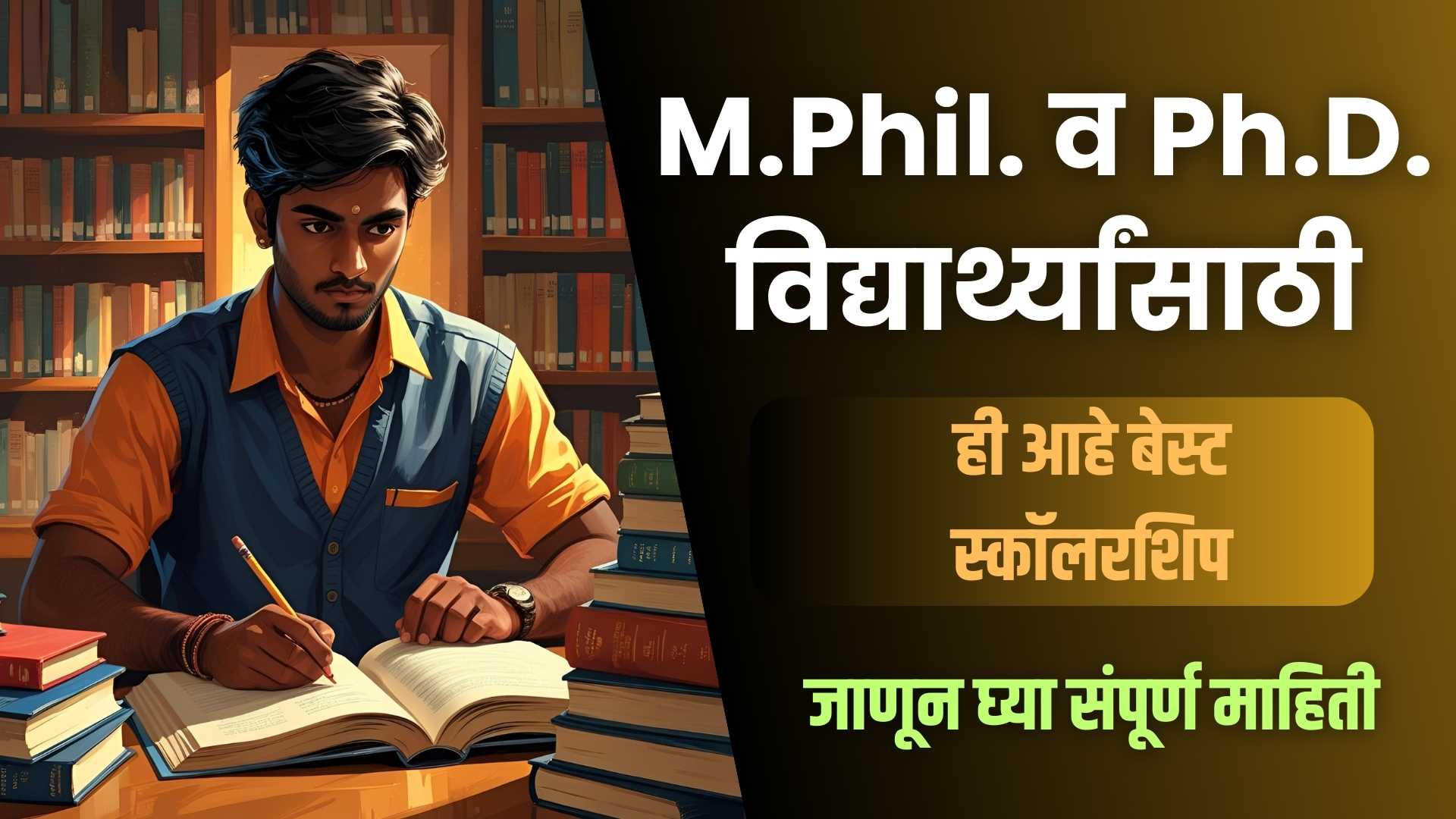 Complete guide for M.Phil. & Ph.D. scholarships 2025