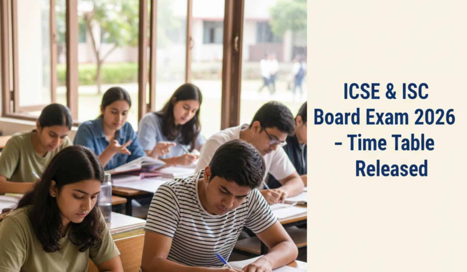 ICSE ISC Board Exam 2026