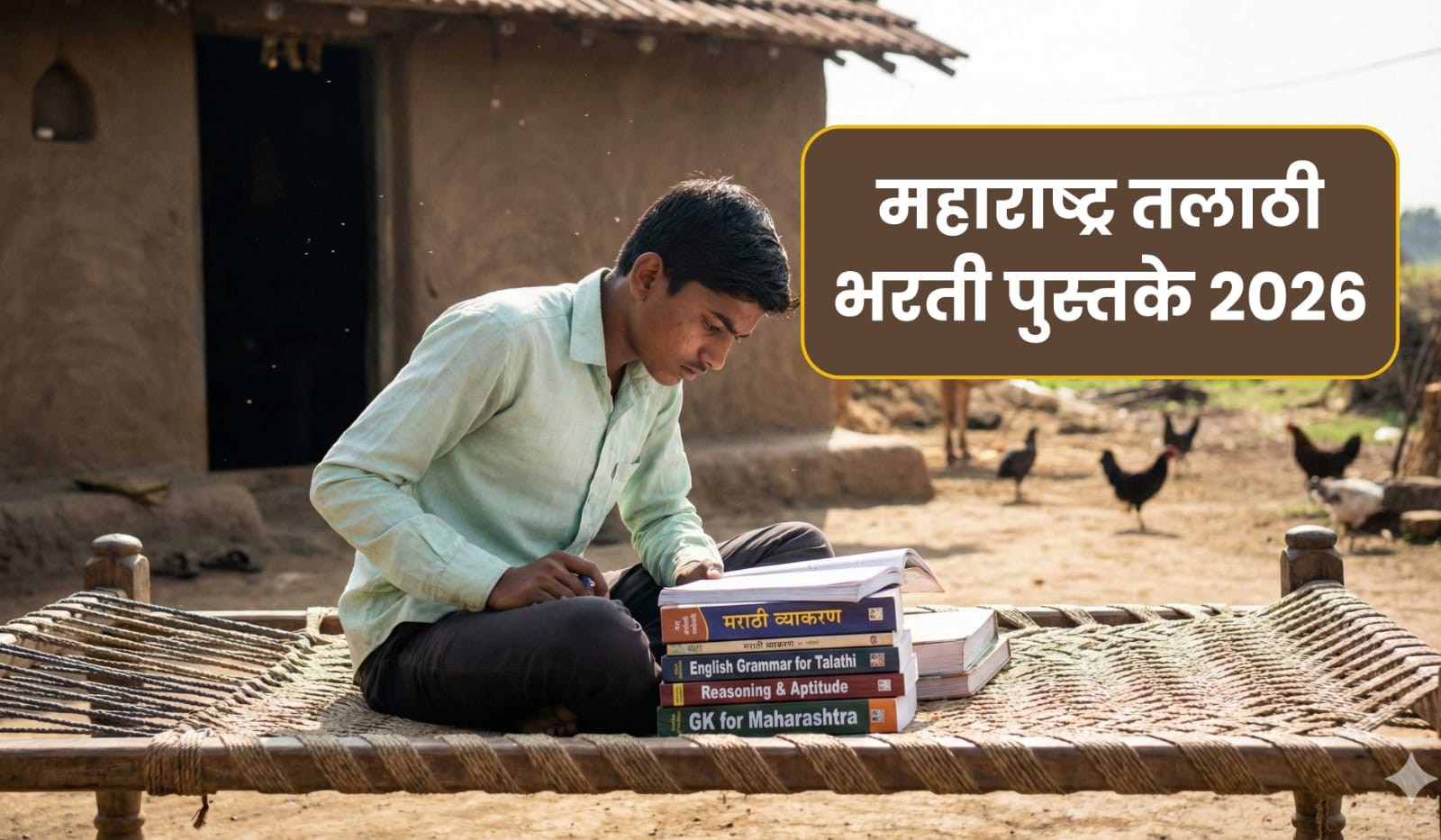 Best Books For Talathi Exam Maharashtra 2025 (Subject-wise List)